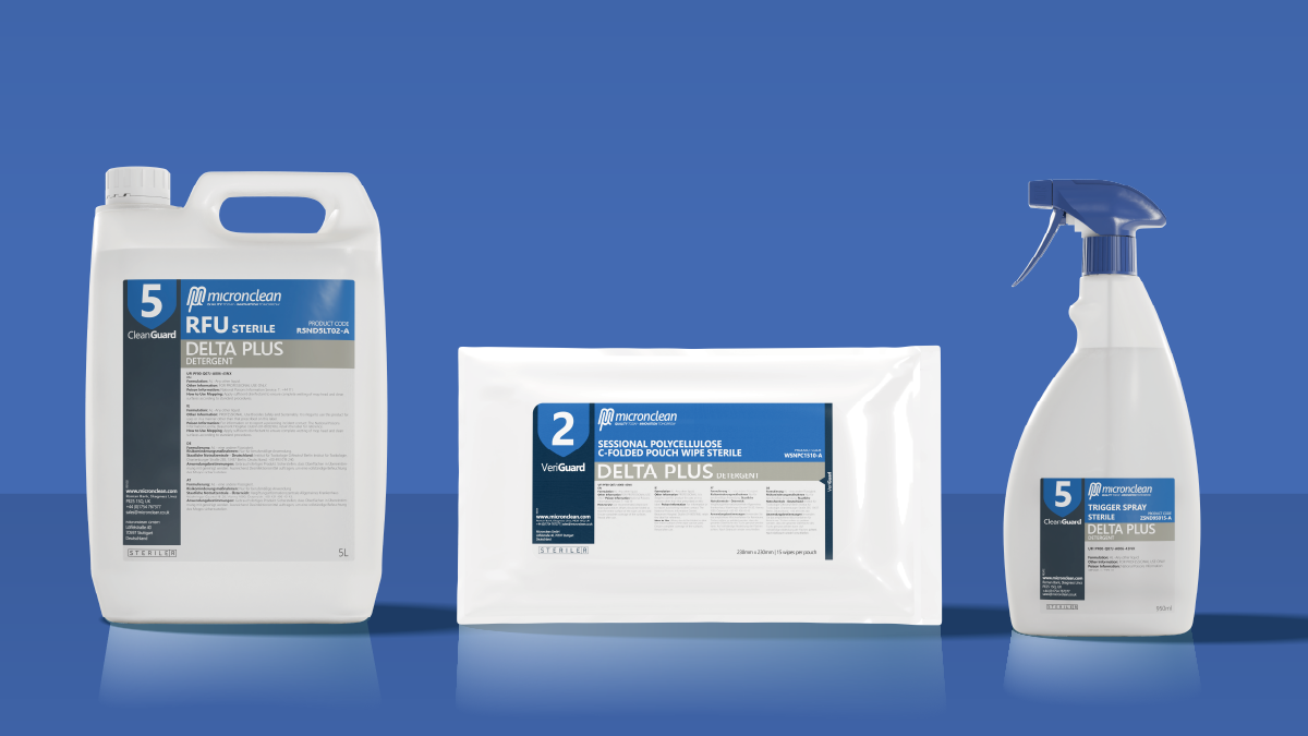 Delta Plus: A Naturally Derived Neutral Detergent for Cleanroom Residue Removal