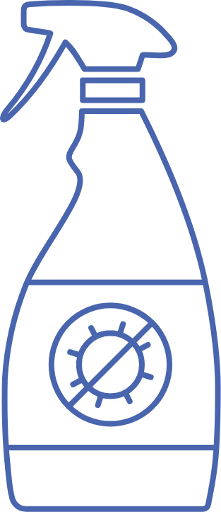 Disinfectants, Detergents and DI Water [ROW]