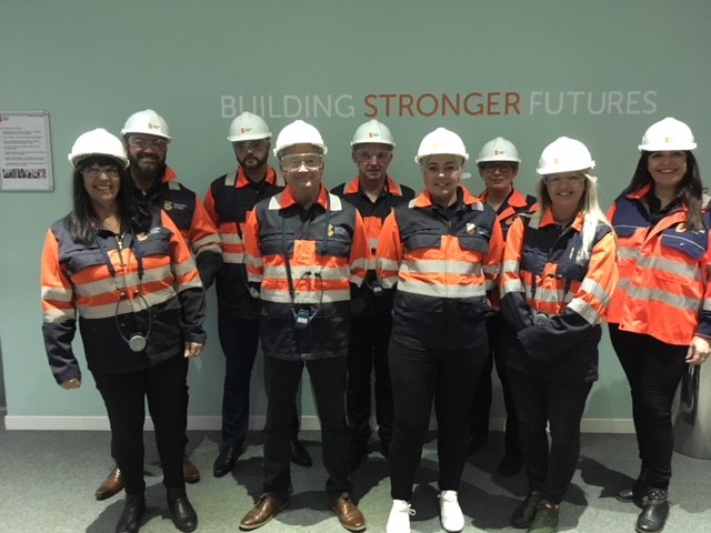 Technical Solutions Team Tour of British Steel