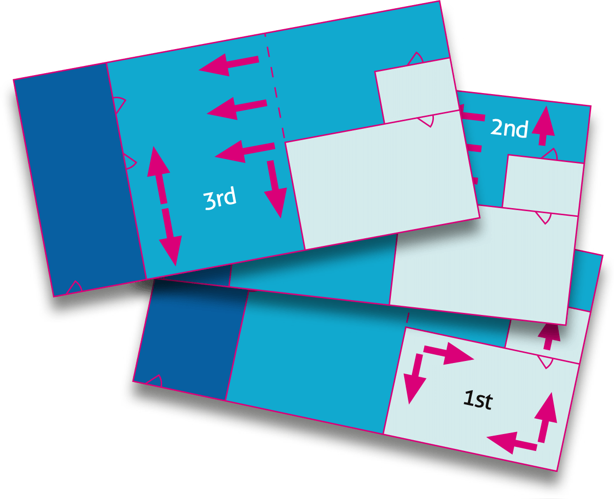 A series of diagrams of the cleanroom areas to be cleaned is a clear way to develop a cleaning rationale