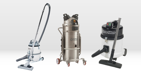 A range of cleanroom vacuums