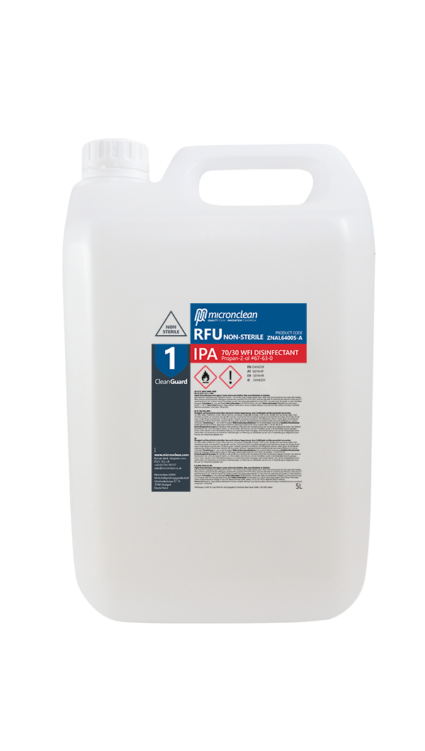 CleanGuard 1 - IPA 5L RFU - Non-Sterile