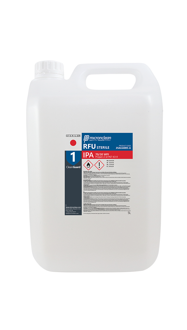 CleanGuard 1 IPA 5 Litre RFU Sterile [EU]