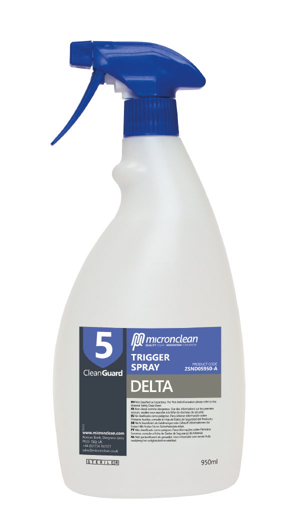 CleanGuard 5 - Delta Trigger Spray - Sterile [EU]