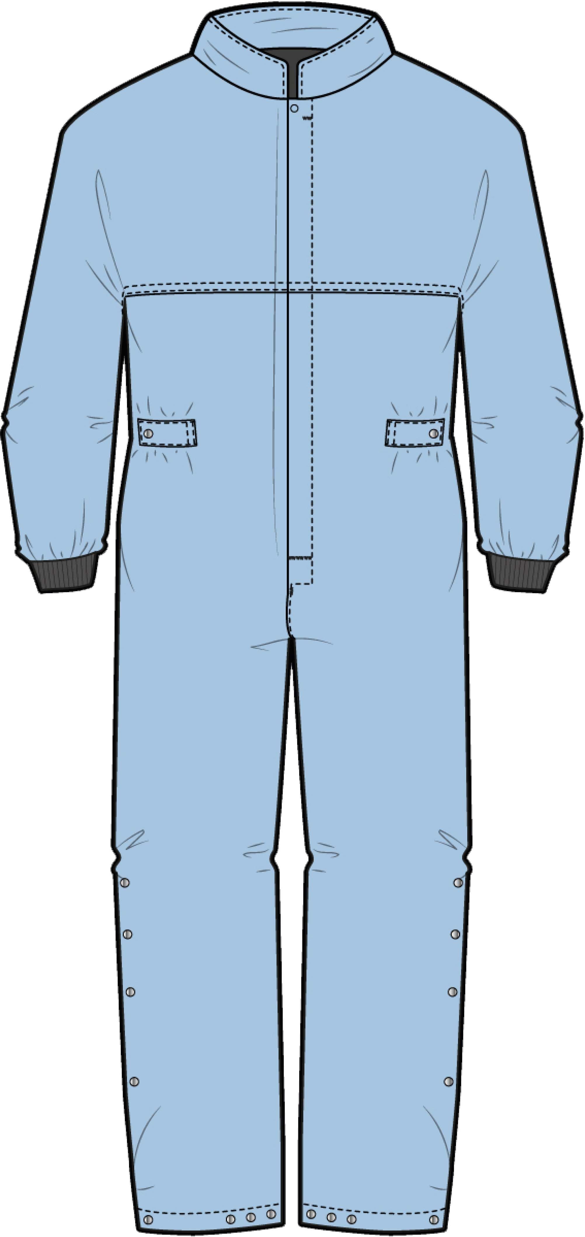 ESD Cleanroom Coverall