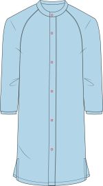Extra Long Coat with Elasticated Cuff [IN]