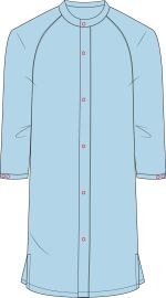 Extra Long Coat with Stud Cuff [IN]