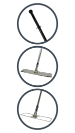 PureGuard 7 Disposable Cleanroom Mop System Frames and Handles [ROW]