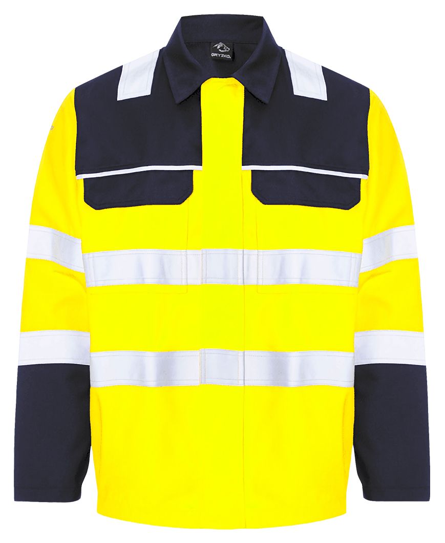 Unisex Jacket High Vis - Two Tone