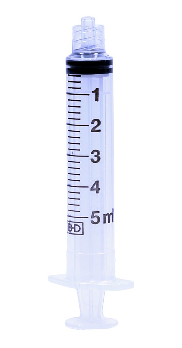 BD 5ml Sterile Syringe Packs Micronclean