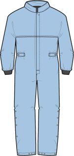 ESD  Cleanroom Coverall