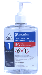 CleanGuard 1 - IPA Hand Sanitiser - Non-sterile