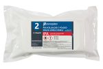 VeriGuard 2 - IPA Polycellulose C-folded Pouch Wipes - Sterile